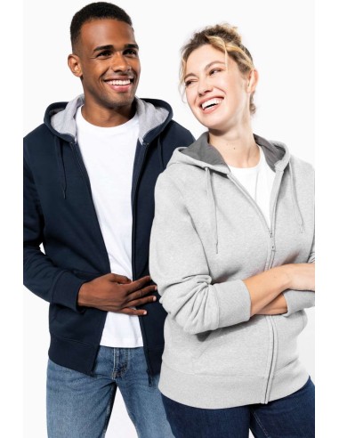 K-KA444-FULL ZIP HOODED SWEATSHIRT